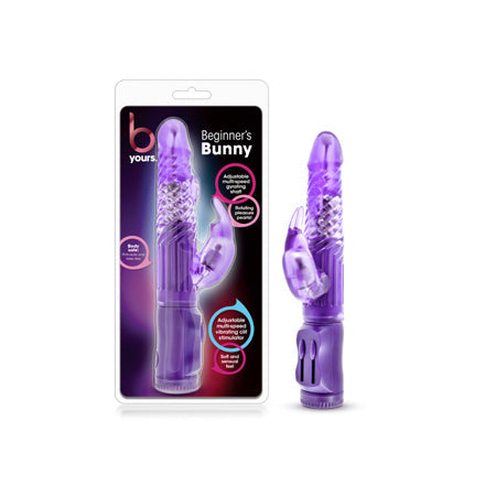 B Yours Beginner's Bunny Rabbit Vibrator Purple-0