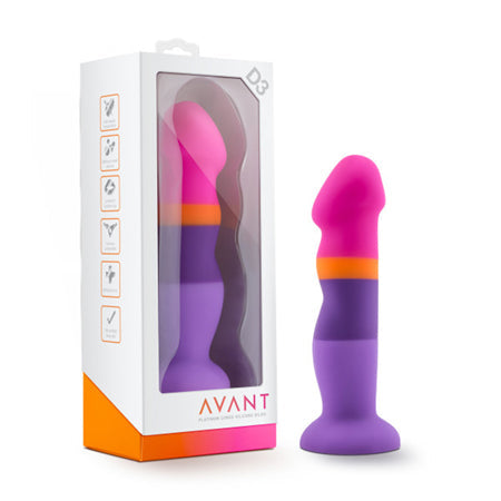 Avant D3 Summer Fling 8 in. Silicone Dildo-0