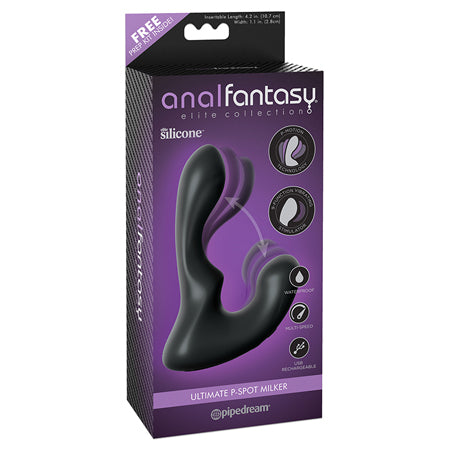 Anal Fantasy Elite Collection Ultimate P-Spot Milker Black-0
