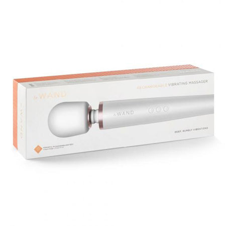 Le Wand Rechargeable Massager Pearl White-0