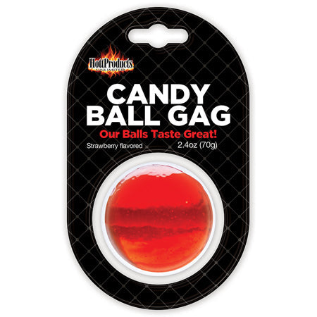 Candy Ball Gag Strawberry-0