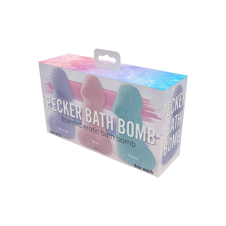Pecker Bath Bomb - 3Pk. Jasmine Scented-0