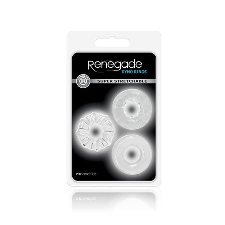 Renegade Dyno Rings 3-Pack Clear-0