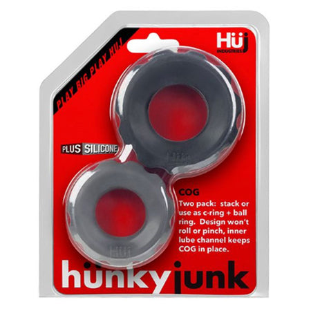 Hunkyjunk COG 2 size c-ring, pack, tar / stone-0