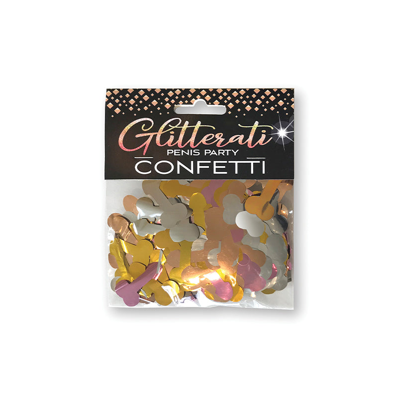 Glitterati Penis Party Confetti Assorted Color-0