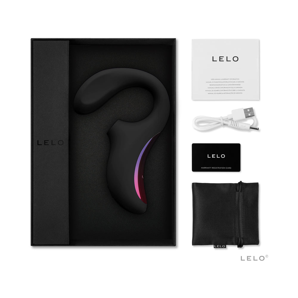 LELO ENIGMA Suction Dual Stimulator Black-0
