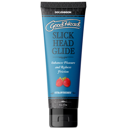 GoodHead Slick Head Glide Strawberry 4 oz. Bulk-0