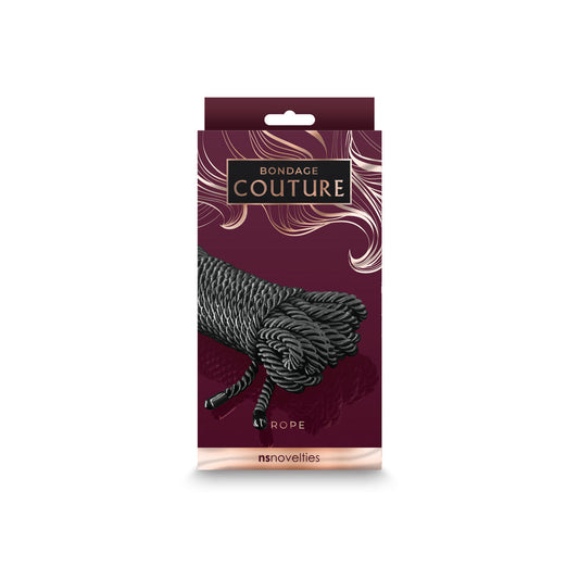 Bondage Couture Rope 25 ft. Black-0
