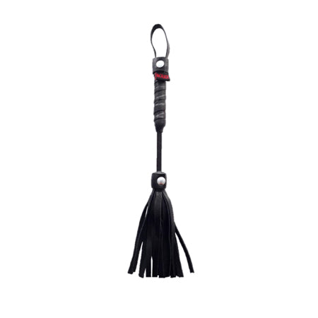 Rouge Mini Flogger 10 in. Black-0