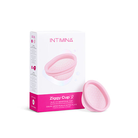 INTIMINA Ziggy Cup 2 Flat-Fit Menstrual Cup Size A-0