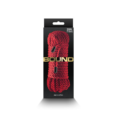 Bound Rope 25 ft. Red-0