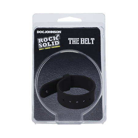 Rock Solid The Belt (Adjustable) Silicone C-Ring Black-0