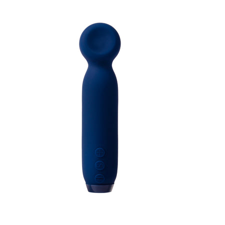 Je Joue Vita Rechargeable Silicone Wand Tip Bullet Vibrator Cobalt Blue-0