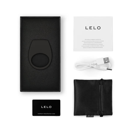 LELO TOR 3 Vibrating Cockring Black-0