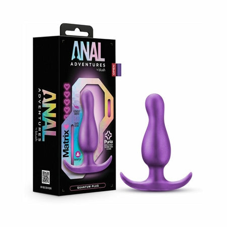 Anal Adventures Matrix Quantum Plug Galactic Purple-0
