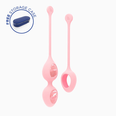 Biird Yonii 2-Piece Rose Quartz Eggs Set-0