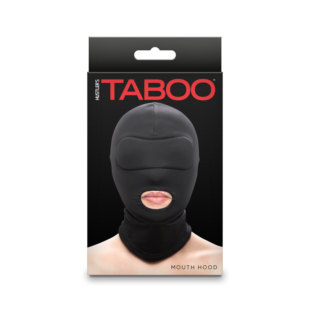 Hustler Taboo Mouth Hood Black-0