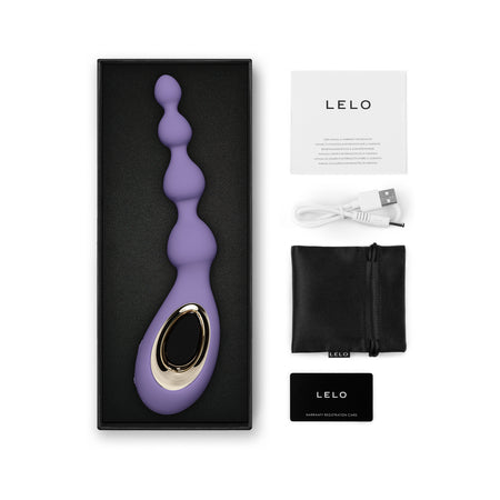 LELO SORAYA Anal Beads Purple-0