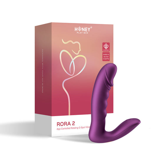 Honey Play Box Rora 2 App-Controlled Rotating G-Spot Vibrator & Clit Stimulator-0