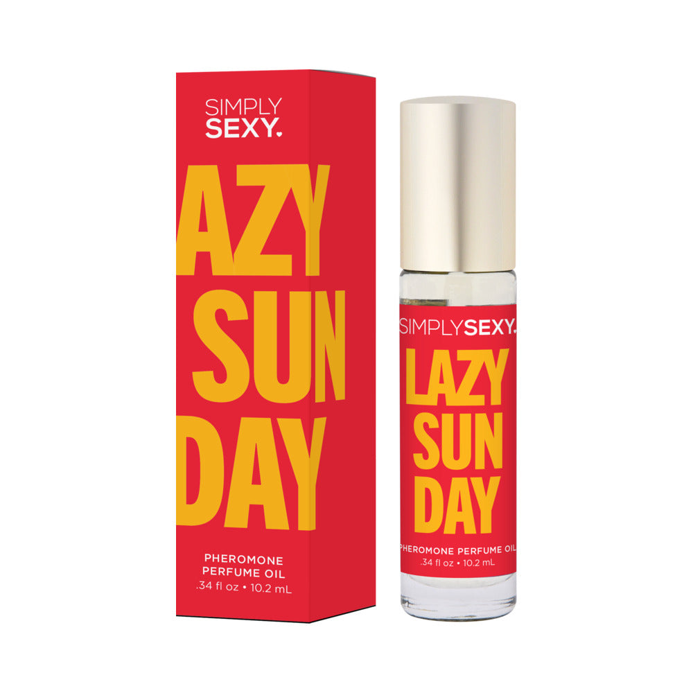 Simply Sexy Pheromone Perfume Oil Roll-On Lazy Sunday 0.34oz-0