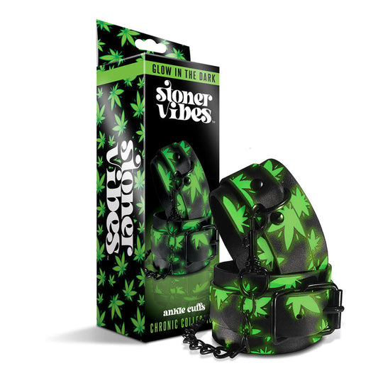 Stoner Vibes Chronic Collection Glow in the Dark Ankle Cuffs-0