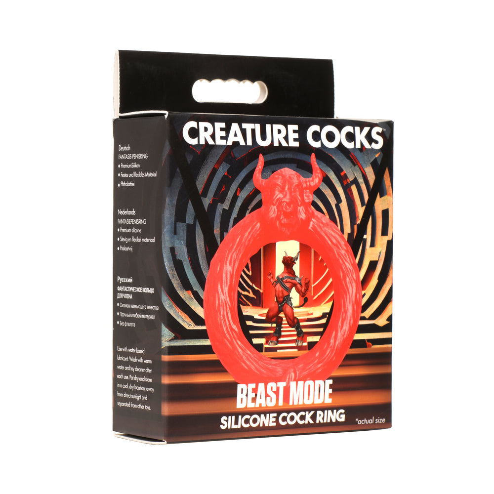 Creature Cocks Beast Mode Silicone Cock Ring-0
