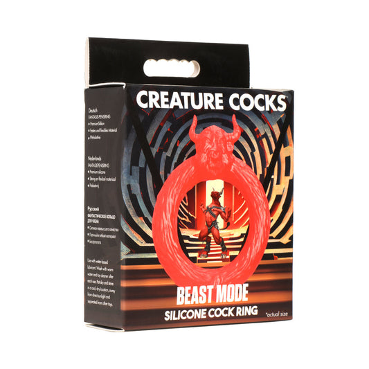 Creature Cocks Beast Mode Silicone Cock Ring-0