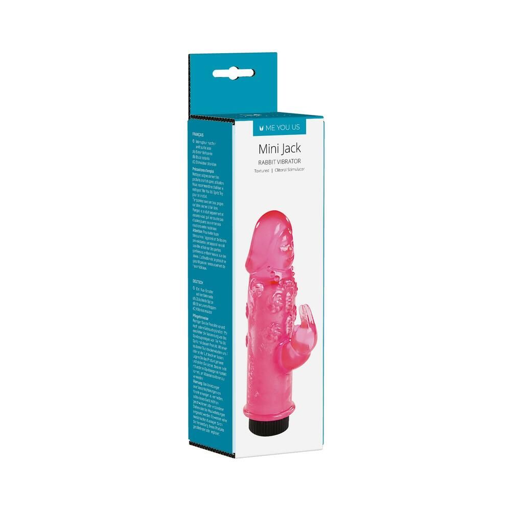 Me You Us Mini Jack Rabbit Vibrator Pink-0