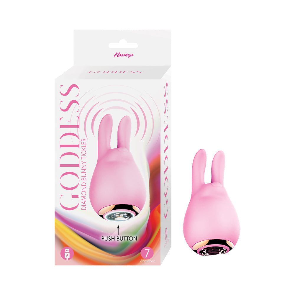 Goddess Diamond Bunny Tickler Pink-0