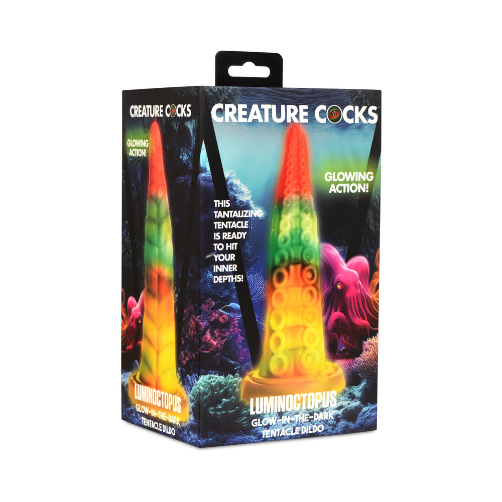 Creature Cocks Luminoctopus Glow-in-the-Dark Tentacle Dildo-0