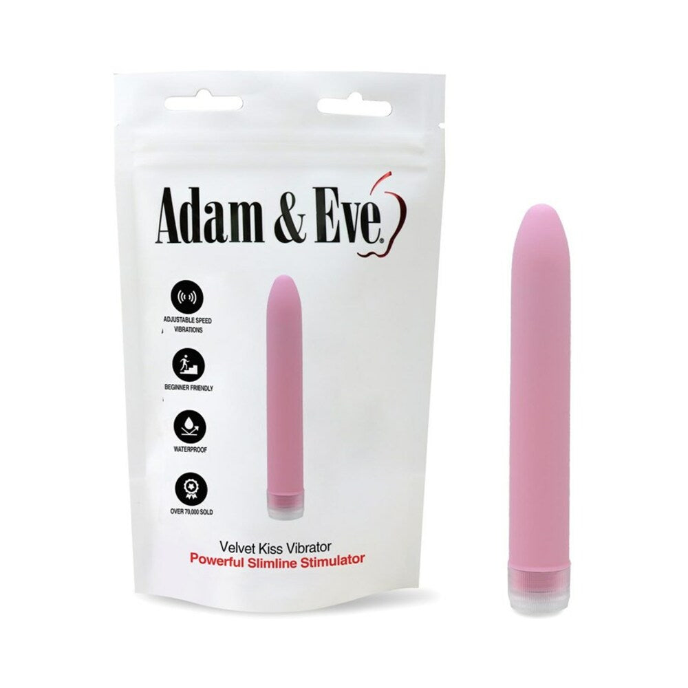 Adam & Eve Velvet Kiss Vibrator (Bag Packaging)-0