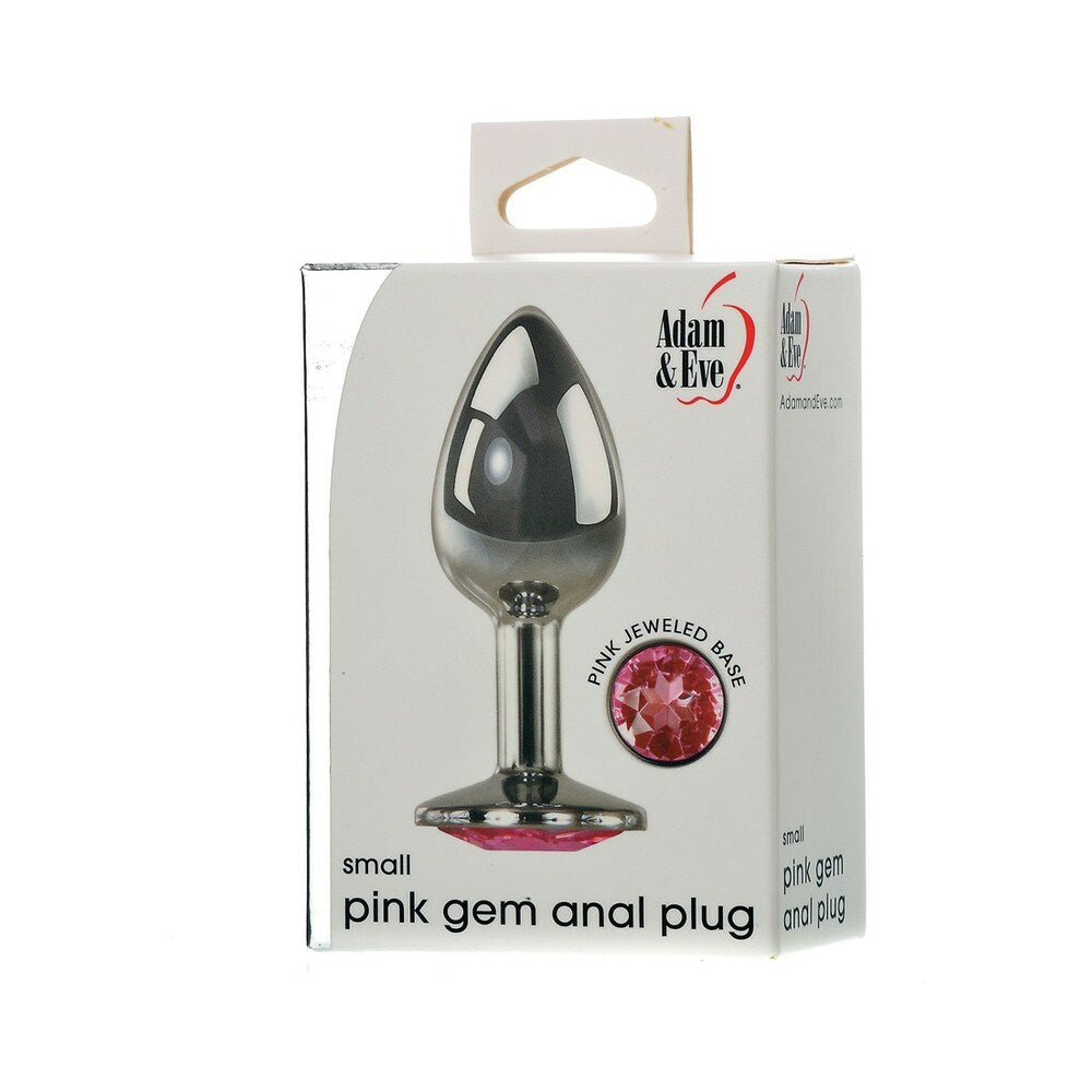 Adam & Eve Pink Gem Anal Plug Small-0