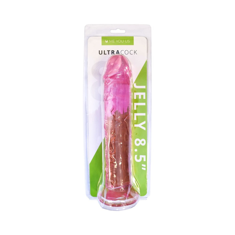 Me You Us Ultracock Pink Jelly 8.5 in. Dong-0
