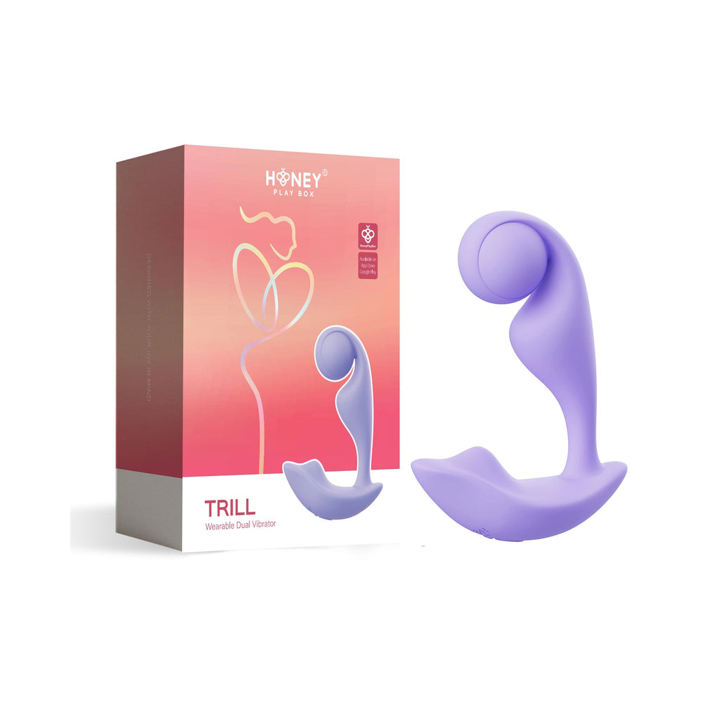 Honey Play Box Trill Wearable Single Ball Dual Vibrator-0