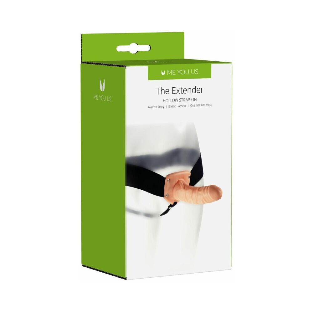 Me You Us The Extender Hollow Strap-On Vanilla-0