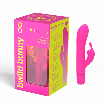 B Swish Bwild Bunny Infinite Limited Edition Vibrator Sunset Pink-0