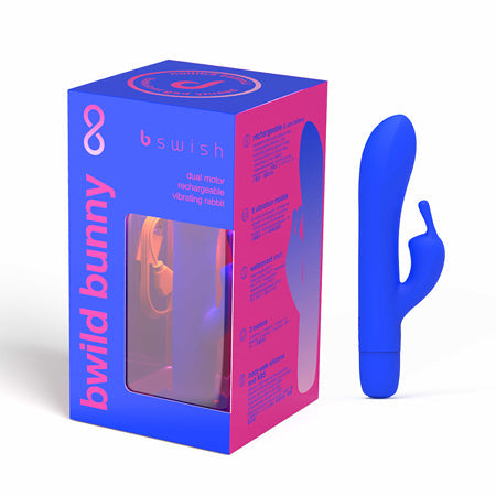 B Swish Bwild Bunny Infinite Limited Edition Vibrator Pacific Blue-0