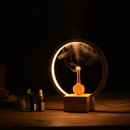 LUNA Eco-Friendly Aroma Diffuser | Ringlight Waterless Nebuliser | Pure Essential Oil-0