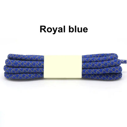 Reflective Round Sports Shoelaces with High Light