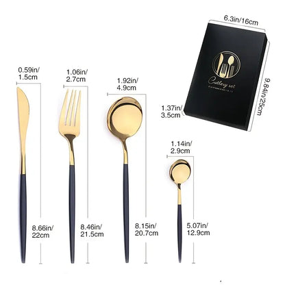 Gift Box Cutlery Set - Portuguese Stainless Steel