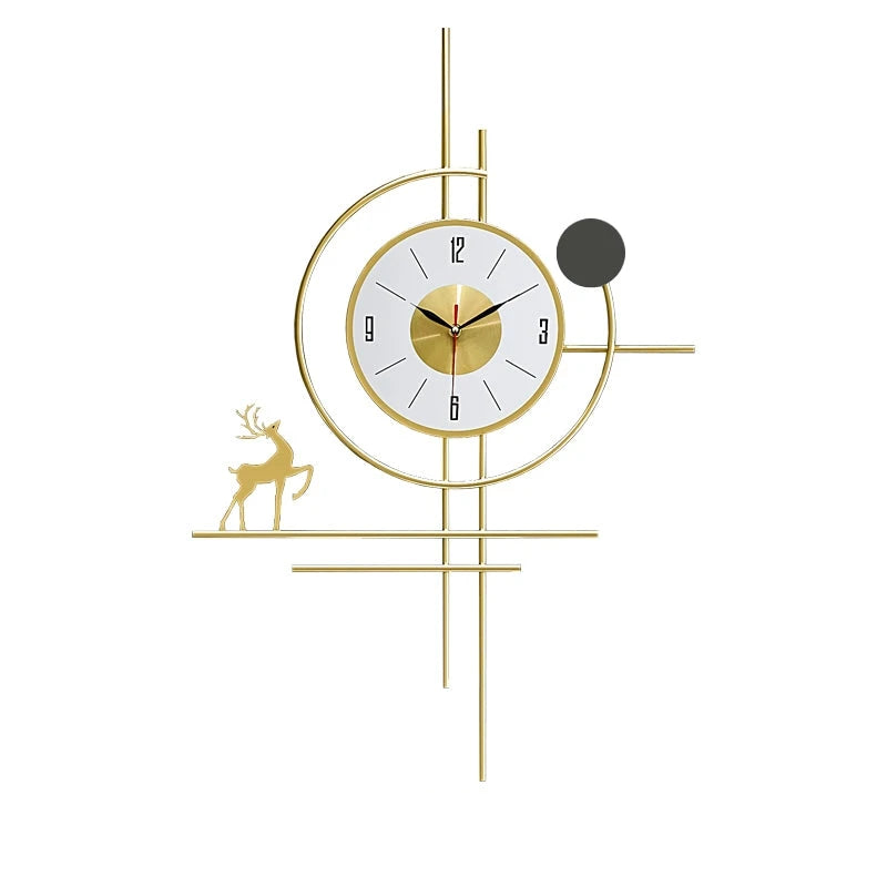 NNETB Luxury Fashion Wall Art Clock | 42x66 cm-0