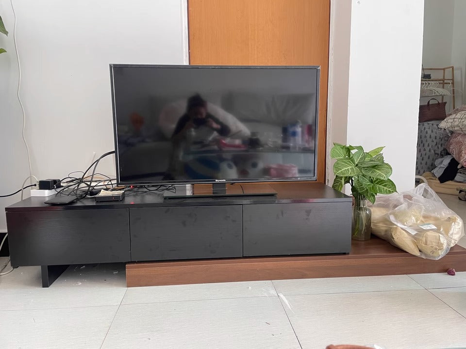 NNETB Telescopic TV Cabinet with Coffee Table Combo-2
