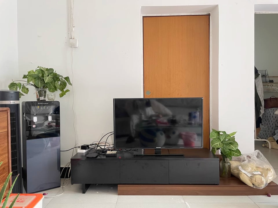 NNETB Telescopic TV Cabinet with Coffee Table Combo-3