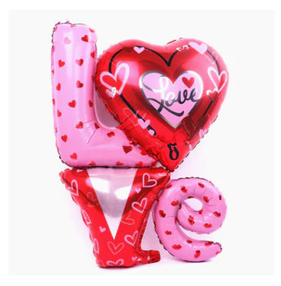 18-Inch Heart-Shaped Aluminum Foil Balloon