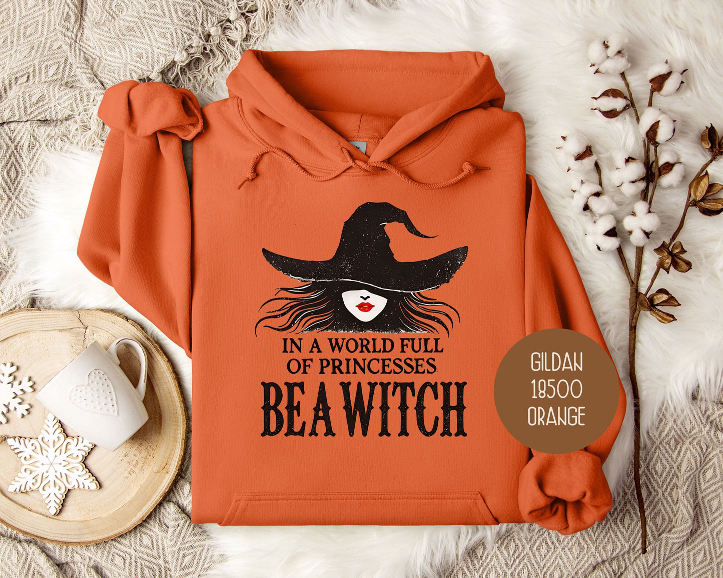 In a World Full of Princesses Be a Witch Hoodie-1