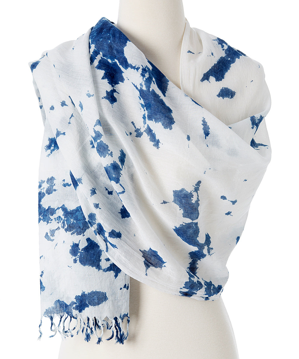 Awaken Organic Tie Dye Scarf-3