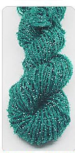 Acrylic Yarn with Metallic Thread for Knitting and Crochet