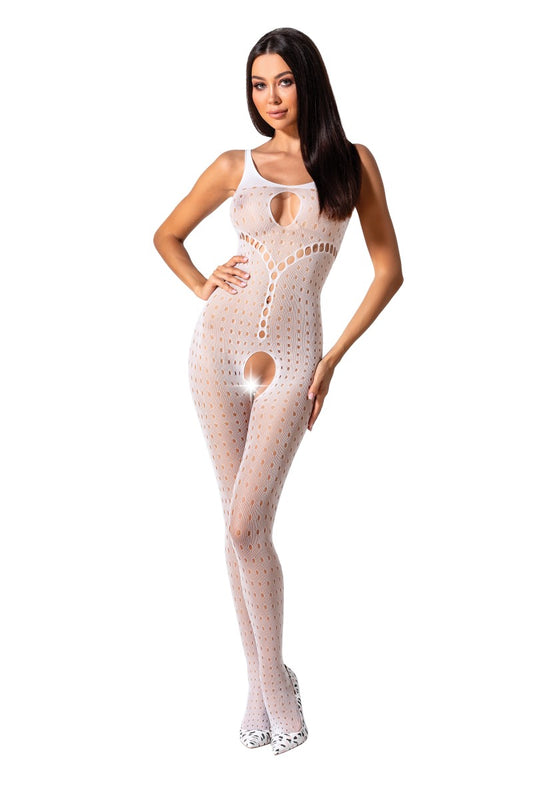 weißer ouvert Bodystocking BS078 - S/L-0