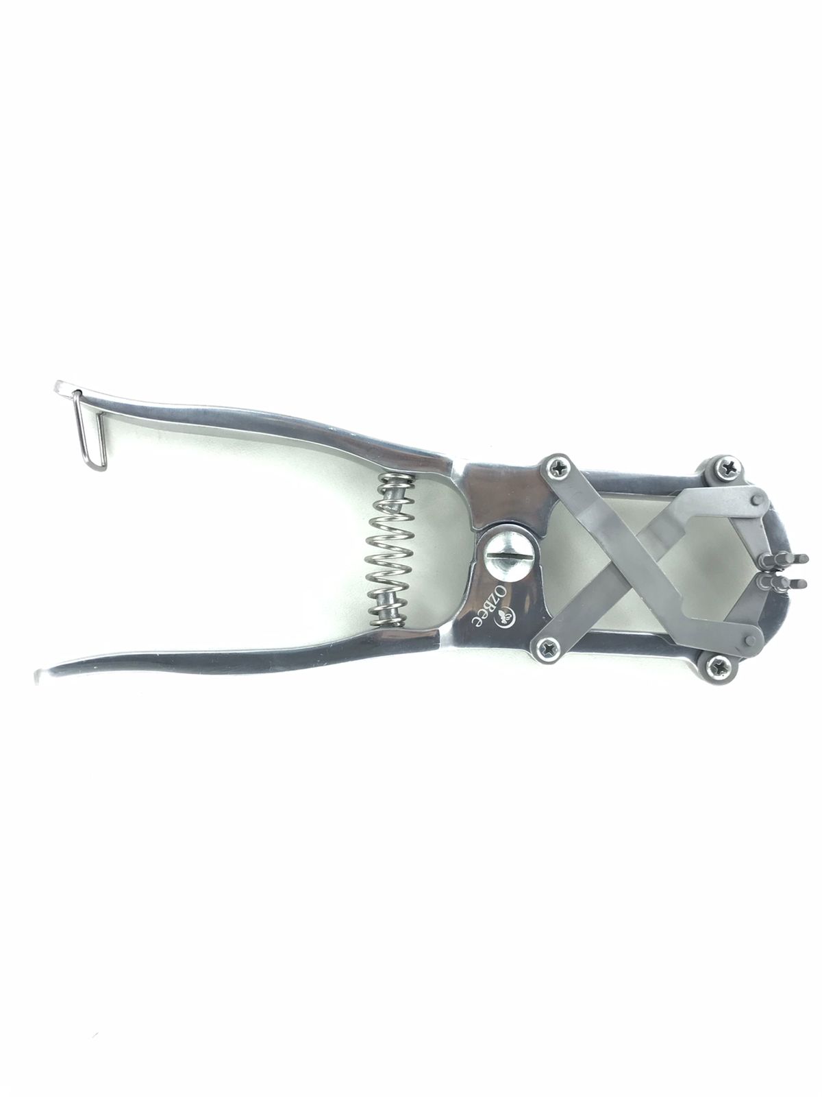 Cattle Lamb Sheep Stainless Steel Elastrator Castrating Plier with 100 Rubber-3