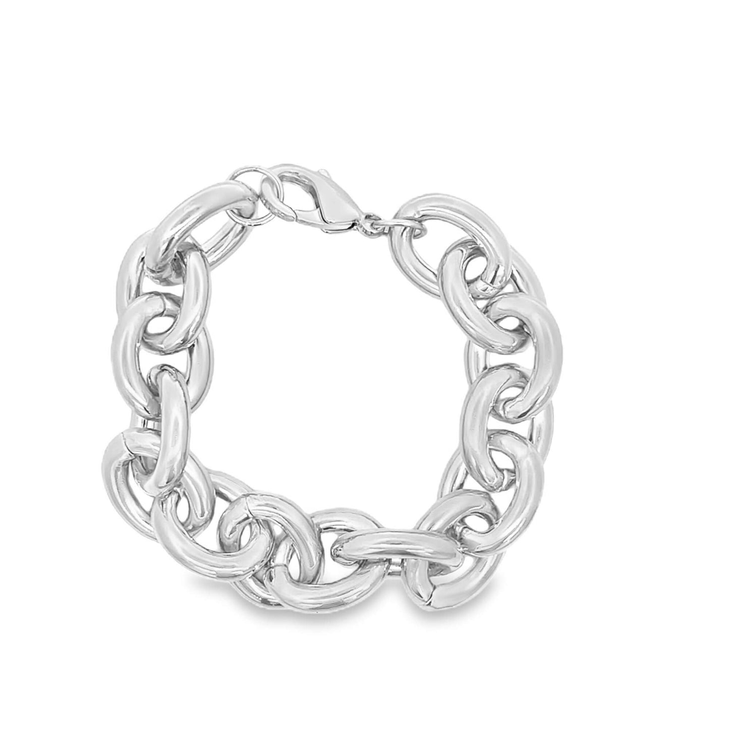 Chunky 15mm Thick Rolo Bracelet (F245A/I134A)-1